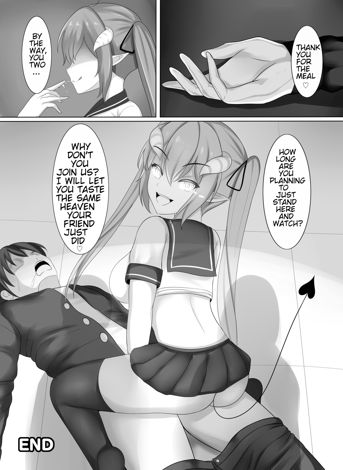 Hentai Manga Comic-Even If She's a Succubus I'll Never Lose To That Girl!-Read-22